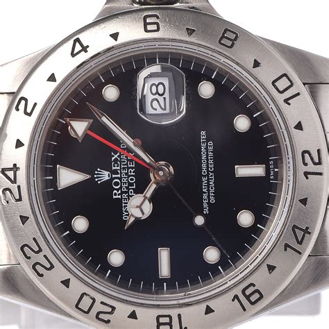 rolex explorer ii oyster perpetual date ref 16570 serial e|rolex explorer ii for sale.